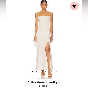 Bailey Gown in Antique by Elliatt - size S, never worn